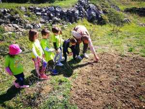 Kids visiting our household World Water Day