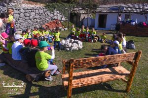 Kids visiting our household World Water Day