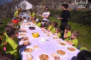 Kids visiting our household World Water Day